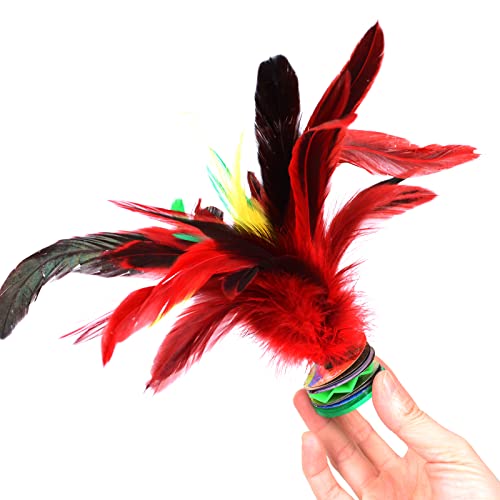 Baitaihem 4 Pack Colorful Kick Shuttlecock Fancy Chinese Jianzi Foot Sports Outdoor Game - Image 3
