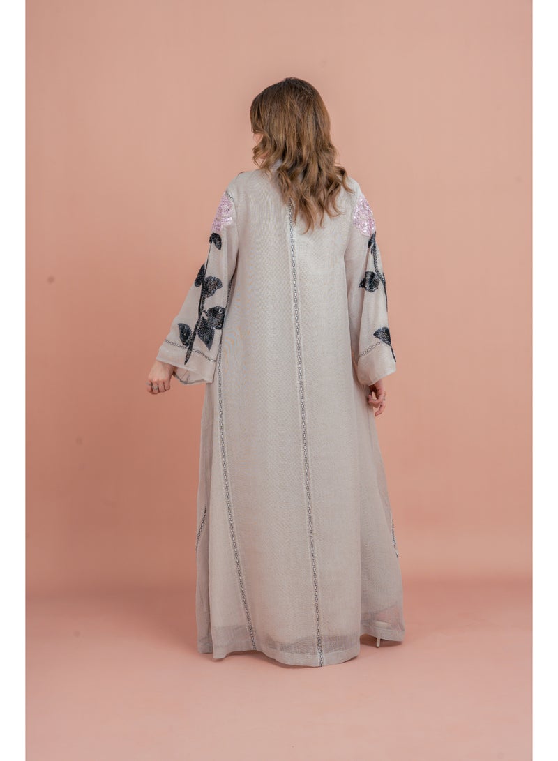 اكسا جلابية كريستال يدوية حديثة - Image 2