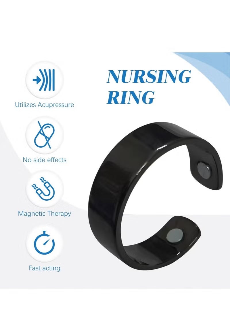 SOUTH MOON Glucose Control Ring，2 PiecesRegulator Ring for Acupressure for Women Men AdjustableControl Ring  - Image 5