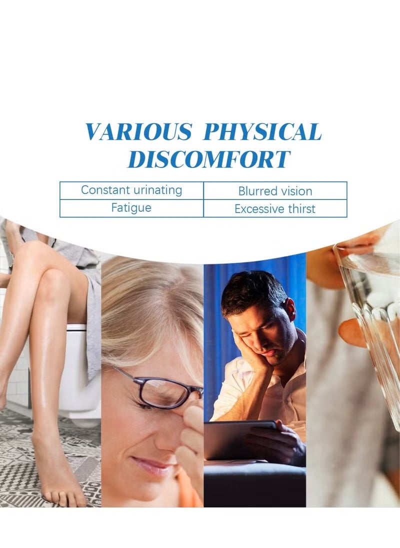 SOUTH MOON Glucose Control Ring，2 PiecesRegulator Ring for Acupressure for Women Men AdjustableControl Ring  - Image 4