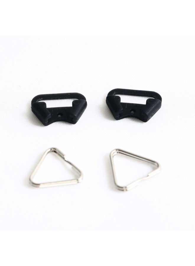 Camera Strap Triangle Ring Button For SLR/Micro Single Strap Conversion Buckle Strap Transfer Triangle Ring Accessories-Color:Strap Triangular Buckle/pair  - Image 5
