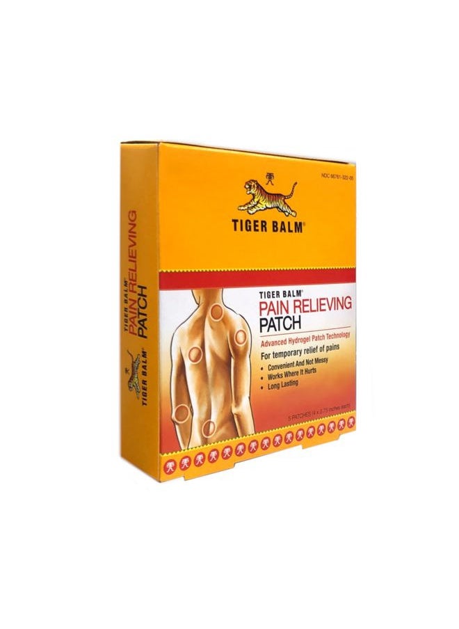 Tiger Balm - Pain Relieving Patch 5Ct(10 Pack) - Image 1
