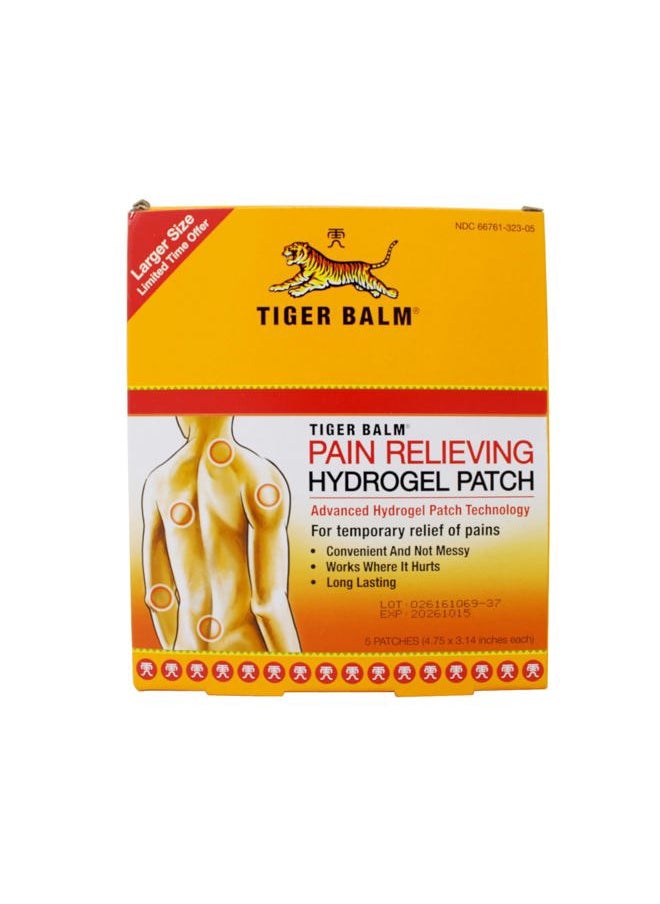 Tiger Balm - Pain Relieving Patch 5Ct(10 Pack) - Image 1