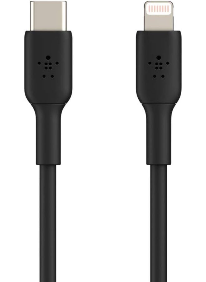 Belkin 1 Meter PVC Lightning to C Cable Black - Image 5