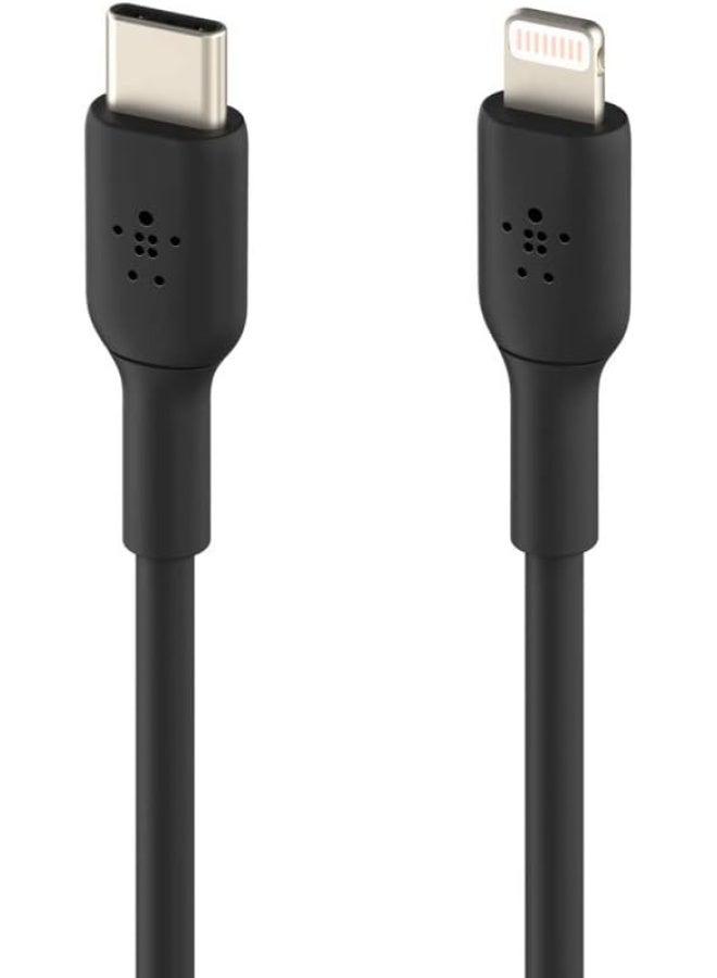 Belkin 1 Meter PVC Lightning to C Cable Black - Image 4