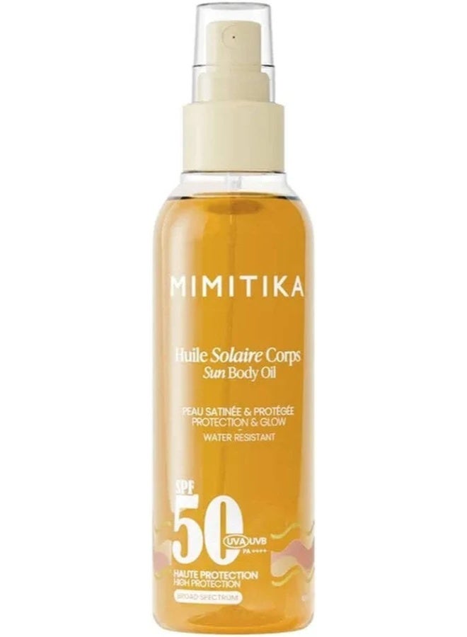 MIMITIKA Sun Body Oil SPF50 150ml - Image 1