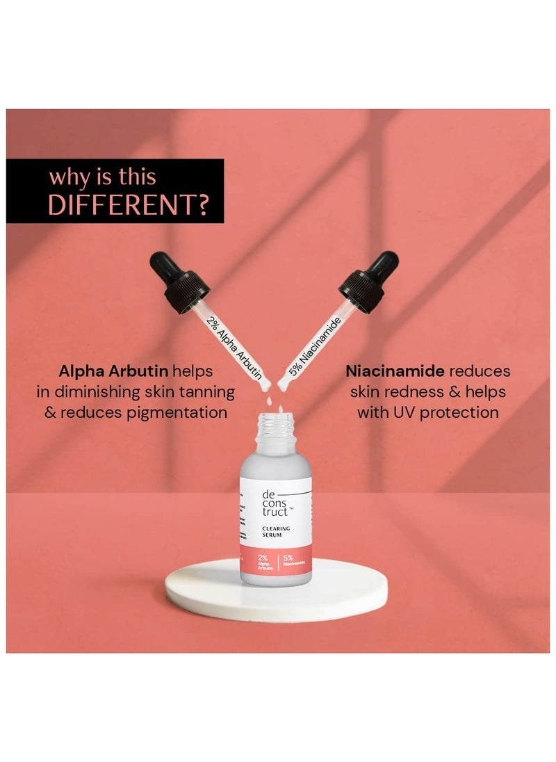 Deconstruct Face Serum For Acne & Dark Spots With | Reduces Pigmentation | For Clear, Blemish-Free, Bright Skin  Beginner Friendly | 30 Ml  - Image 2