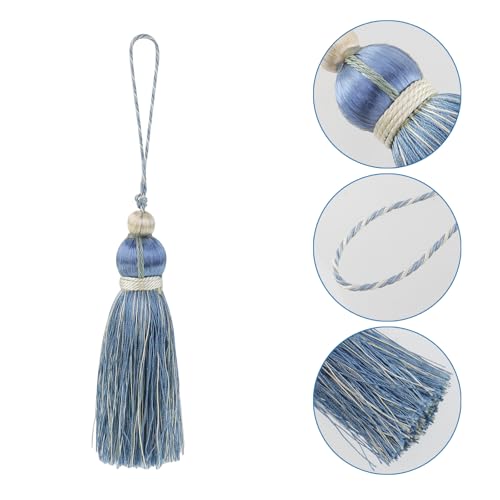 Antrader Tassel Key Tassel with Loops,DIY Accessories for Curtain Jewelry Making and Home Decoration - Image 3