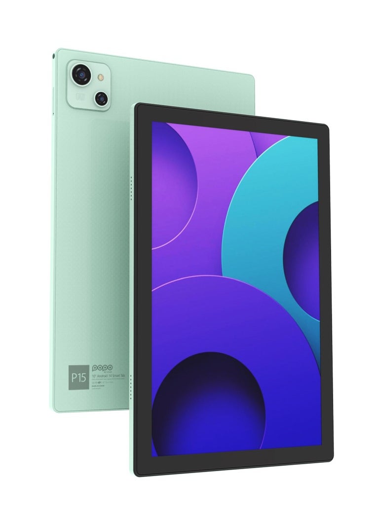 P15 5G IPS LCD Premium Android 10.1 Inch Smart Tablet With  8GB Ram 512GB Rom Silver