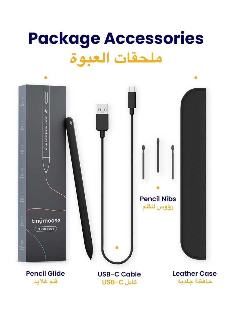 TinyMoose Pencil Glide Stylus Pen – Pen for Samsung Galaxy Tab S7, S8, S9 & EMR Tablets - Image 2