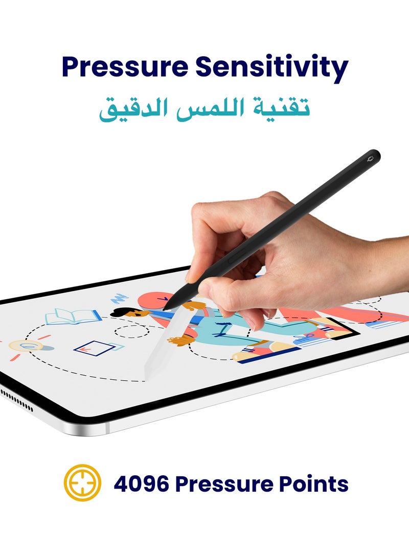 TinyMoose Pencil Glide Stylus Pen – Pen for Samsung Galaxy Tab S7, S8, S9 & EMR Tablets - Image 3