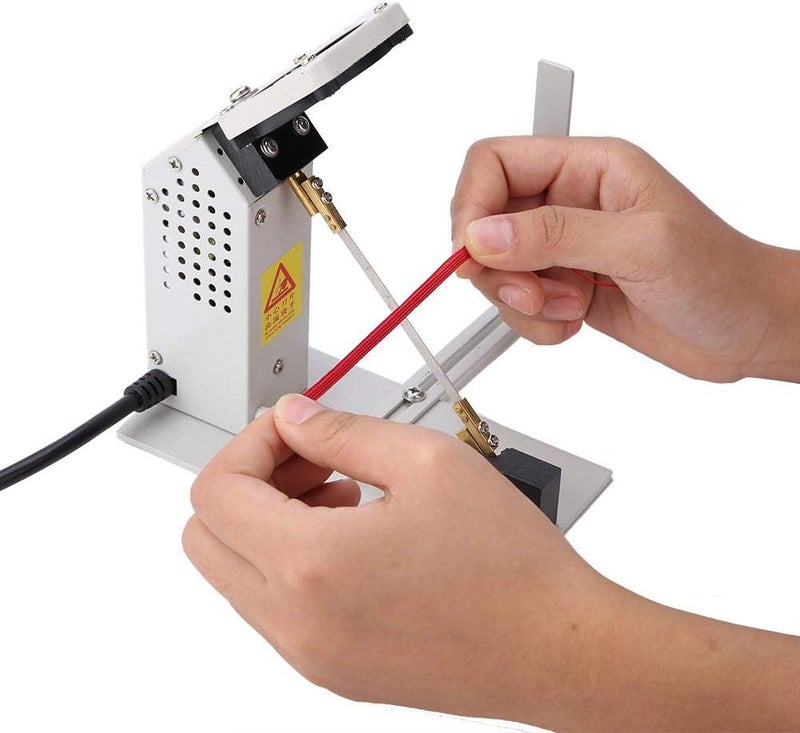 klarako Electric Rope Cutter Hot Cutting Machine Hot Knife Thermal Blade for Cutting Rope, Webbing, Fabric, Elastic Band(US Plug) - Image 2