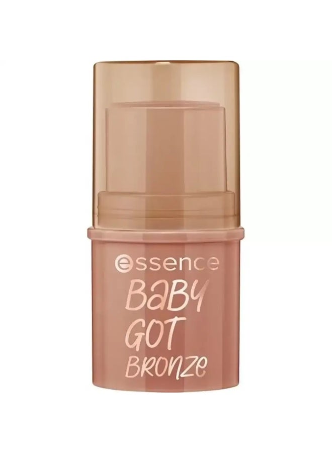 ايسنس Essence Baby Got Bronze Bronzing Stick 5.5gms For Sun Kissed Looks- 10 Cinnamon Spice 10 Cinnamon Spice - Image 2