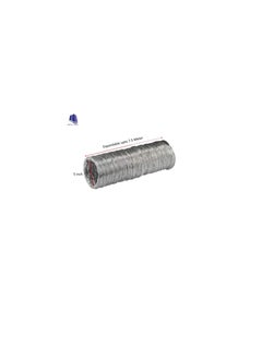 Generic Aluminium Flexible Duct Venting Duct Hose for Air Exhaust Line, Air Condition Line (5 inch)  - Image 3