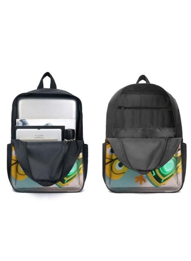 Bright Li Fire Students and children are very moved! Cute cartoon bag three-piece set, essential for travel (available for students, children, friends on outings, mountain climbing, school, etc.) - 98 - Image 4