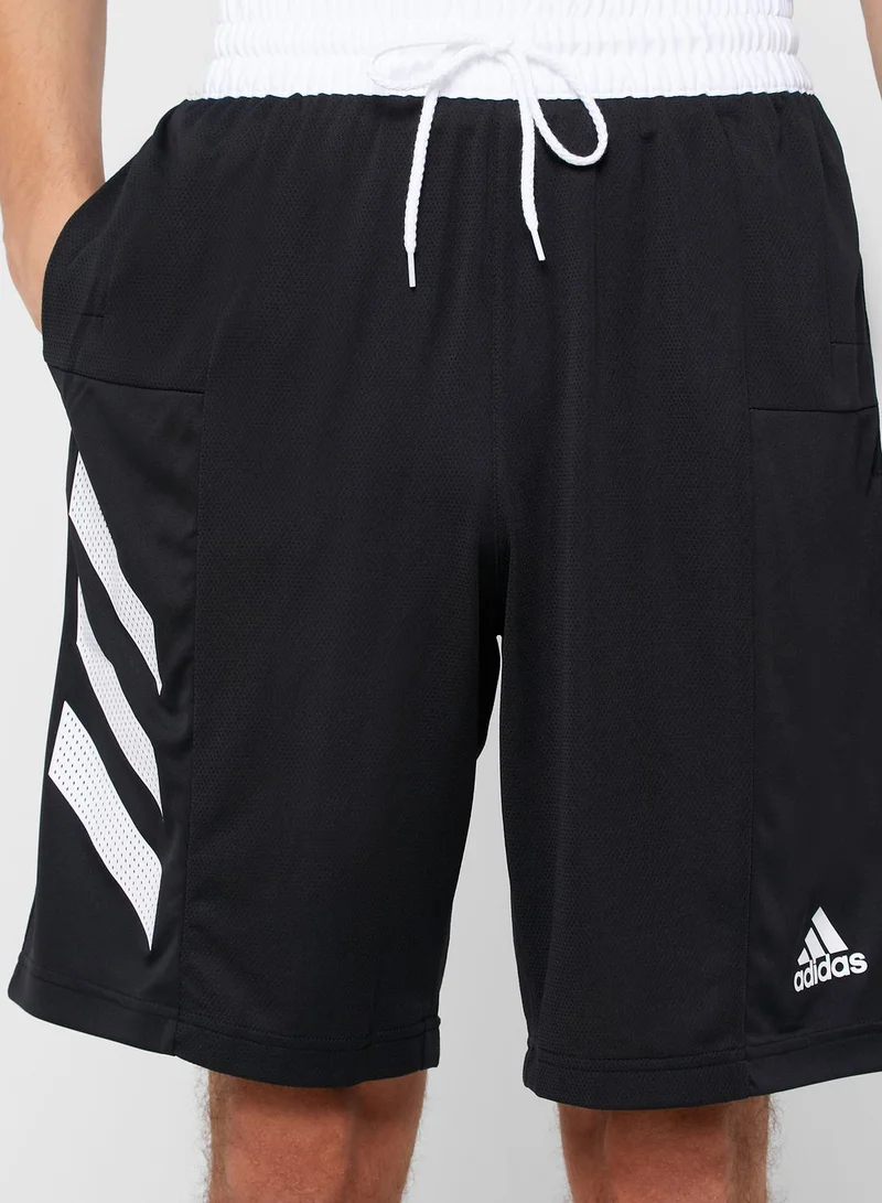Adidas 3 Stripe Shorts