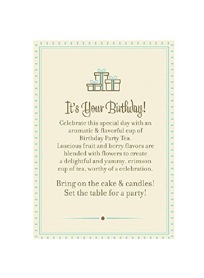 HARNEY & SONS حفلة عيد ميلاد 30 كيس من الشاي الأسود منزوعة الكافيين - Image 5