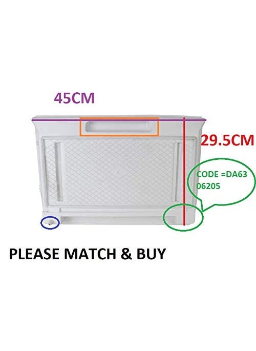 Payflip - Payflip Chiller Tray Compatible with Samsung Single Door RefrigeratorFridge Part Code DA6306205 Match Buy Fridge Door Shelf - Image 1