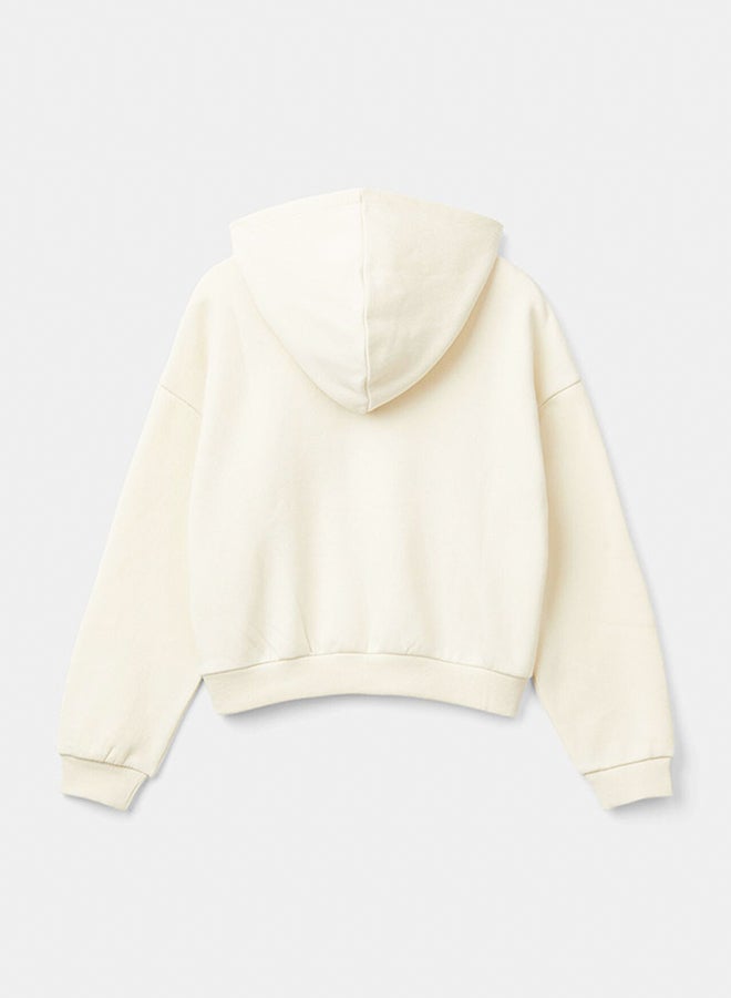 بينيتون بنات هوديي مع الترتر - Image 2