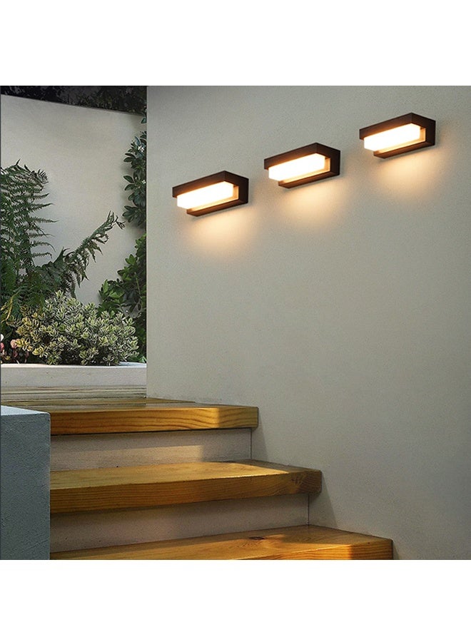 Monda Outdoor Solar Wall Light, Night-Sensing Light, 3 Lighting Modes, Wireless Outdoor Solar Porch Light, Wall-Mounted Courtyard Fence Outdoor Lighting Fixture - Image 5