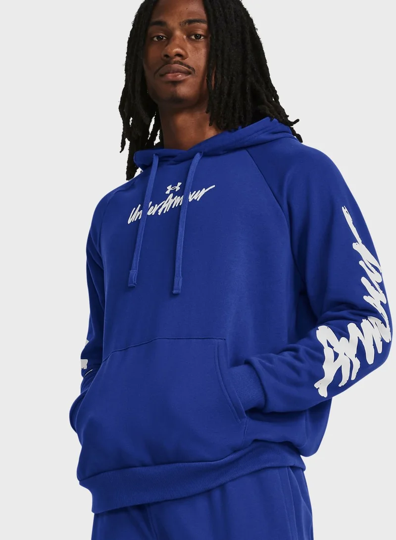 UNDER ARMOUR Rival Fleece Graphic Hoodie
