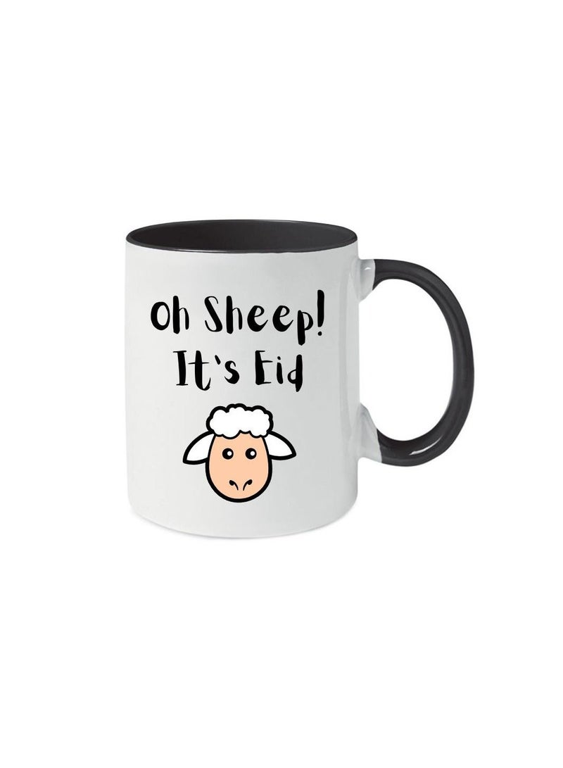 MEC Oh Sheep It's Eid EID MUGS Hot & Cold Beverages Cup Coffee Mug Espresso Gift For Her Travel Coffee Mug Tea Cup Coffee Mug With Name Ceramic Coffee Mug Tea Cup Gift 11oz - Image 2