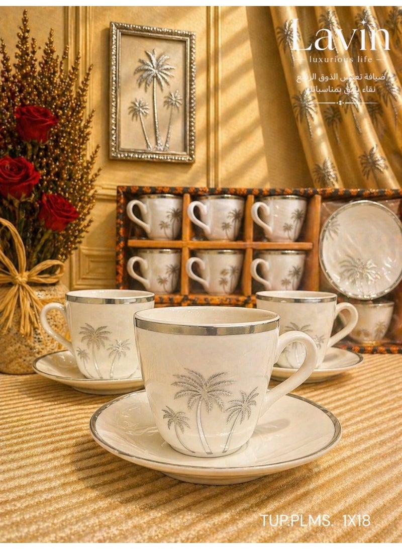 Ceramic Tea Cups And Saucers