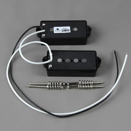 FLEOR Alnico 5 P Bass Pickups Humbucker Pickup for 4 String P Bass Replacement - Image 4