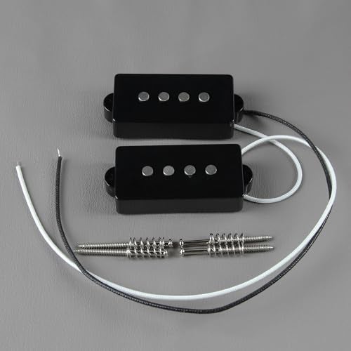FLEOR Alnico 5 P Bass Pickups Humbucker Pickup for 4 String P Bass Replacement - Image 3