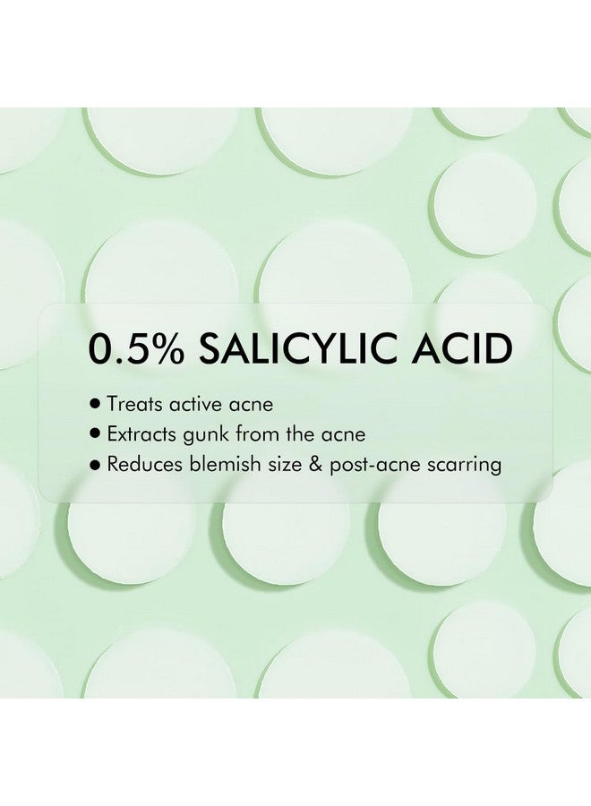 MCaffeine Matcha Tea Hydrocolloid Acne Patches With 0.5% Salicylic Acid Invisible Waterproof Patches For Active Acne & Pimples Reduces Acne Size In 2 Uses For Both Women And Men All Skin Types 3 Sizes (24N X1) - Image 3