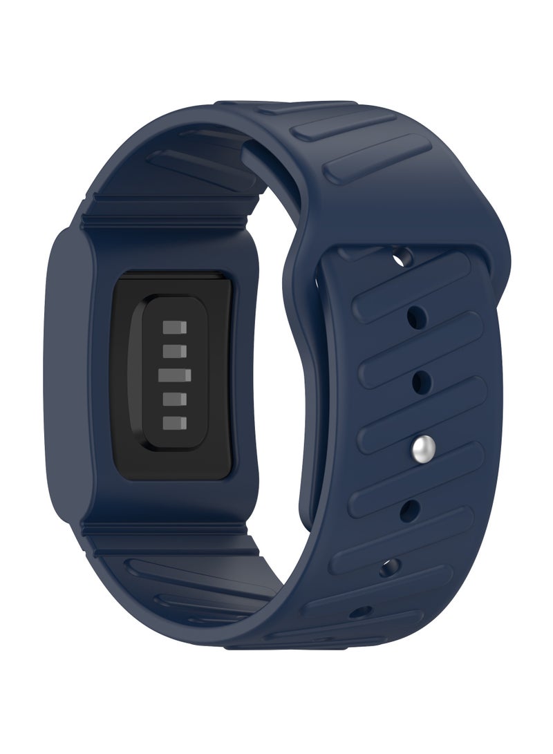Silicone Strap Repalcement for WHOOP Band 4.0,Soft Adjustable Waterproof Band for Enhanced Performance,Blue - Image 2