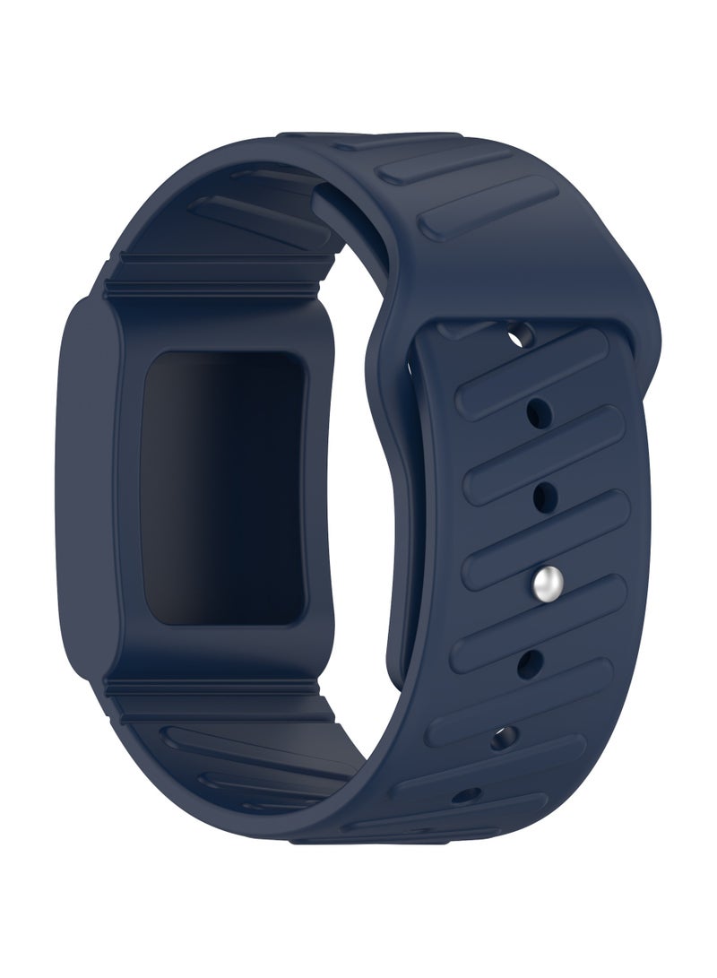 Silicone Strap Repalcement for WHOOP Band 4.0,Soft Adjustable Waterproof Band for Enhanced Performance,Blue - Image 3