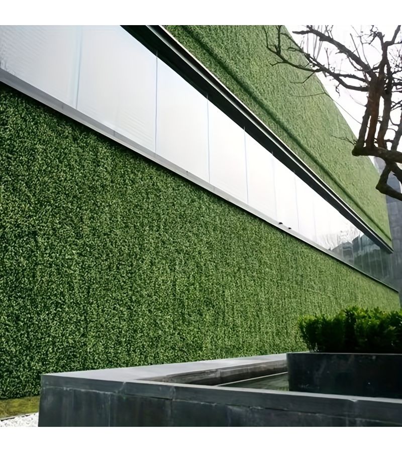 16pcs Uv Resistant Green Boxwood Fencing Privacy Wall Panels - Image 2