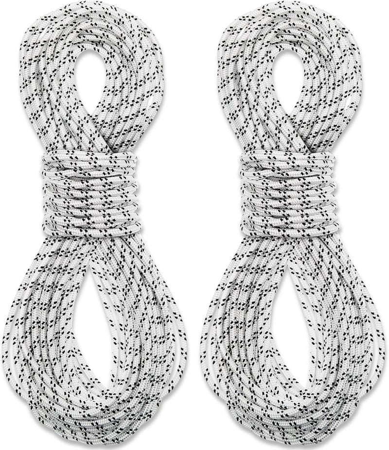 Woanger 2 Pcs Outdoor Patio Umbrella Cord Line Nylon Rope 40 ft Replacement String Parts for Patio Umbrella Base Outdoor Replacement Accessories016 Diameter - Image 1