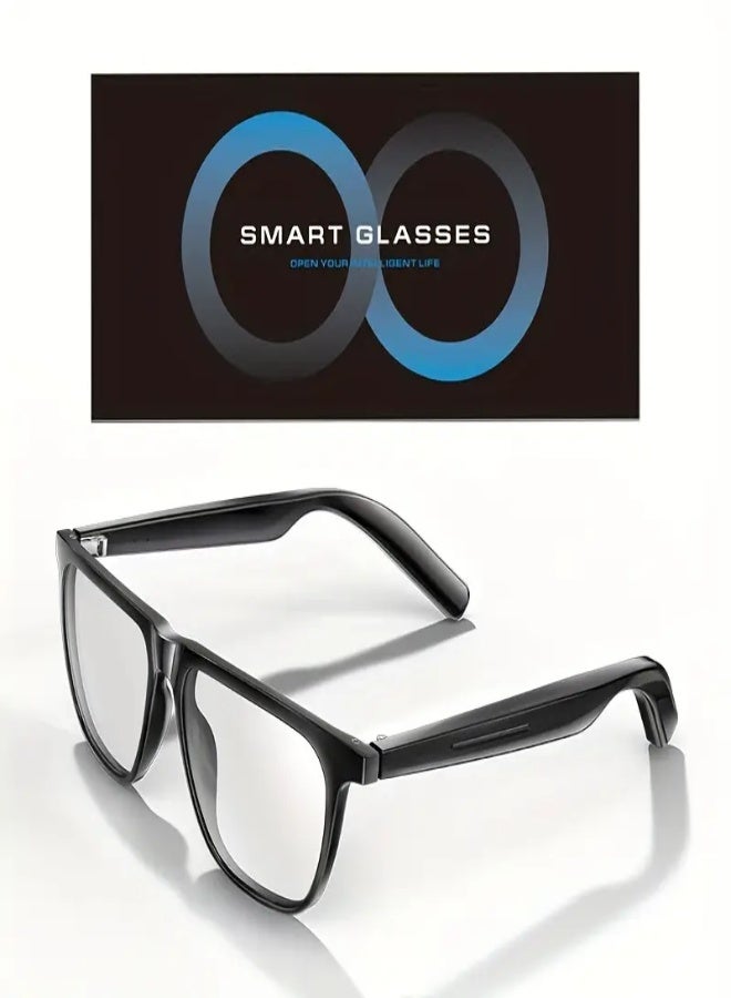 GS-300 Intelligent Audio Smart Glasses with Remote App & Pedometer Function, Built-in Microphone & Speaker, Wireless Bluetooth, Rechargeable Lithium Battery, USB Charging, Durable ABS Frame, Ideal for Sports, Driving, Fishing & Daily Wear - Image 2