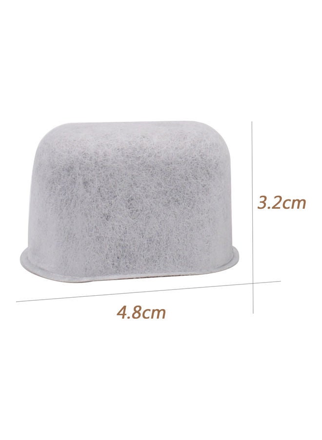 NIBEMINENT 12-Piece Replacement Coffee Filter White 4.8 x 3.2cm - Image 3