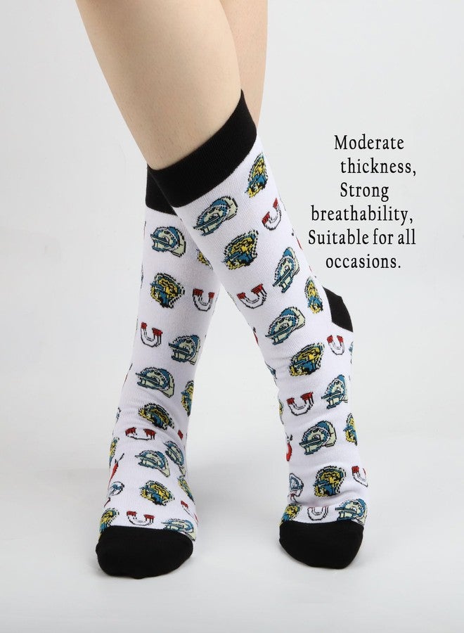 TOBGBE 2 Pairs MRI Tech Socks Rad Tech Gift MRI Tech Appreciation Gift MRI Tech Graduation Gift (MRI Tech Socks) - Image 4