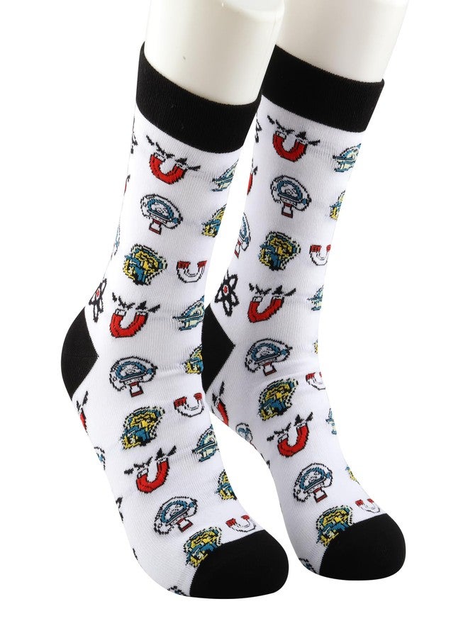 TOBGBE 2 Pairs MRI Tech Socks Rad Tech Gift MRI Tech Appreciation Gift MRI Tech Graduation Gift (MRI Tech Socks) - Image 1