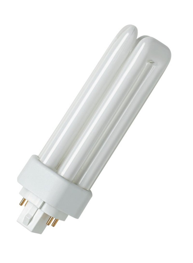 Osram Dulux T/E Plus 18W/830 Compact Fluorescent Lamp – GX24q-2 Base, Warm White (Pack of 10) - Image 2