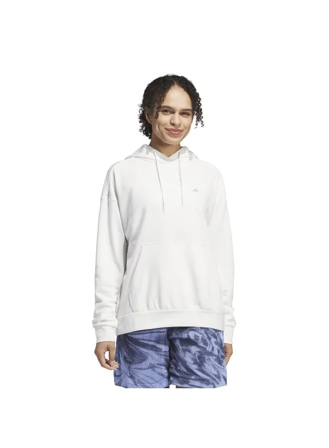 adidas Originals Slct Gfx Hoodie White Basketball Sweatshirts 2XS