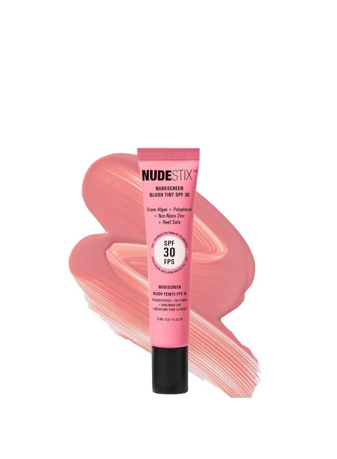 NUDESTIX Nudescreen Blush Tint SPF 30 15ml- Pink Sunrise - Image 1