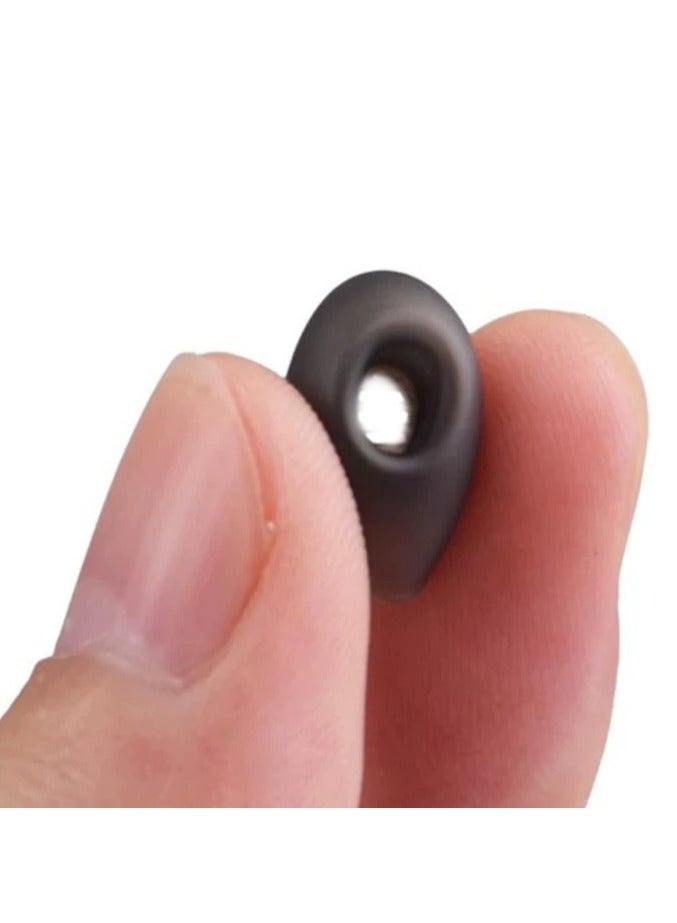 3pairs Ear Tips for Soundcore P30i Silicone Earbuds Replacement for Earbuds S/M/L-Black - Image 3