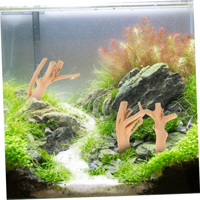10Pcs Natural Driftwood for Aquariums Fish Tanks Reptile Habitats Assorted Sizes - Image 5