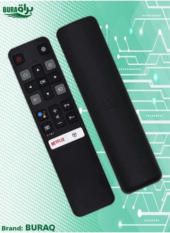BURAQ Replacement Universal Remote Control For TCL LED LCD Smart TV Black  - Image 1