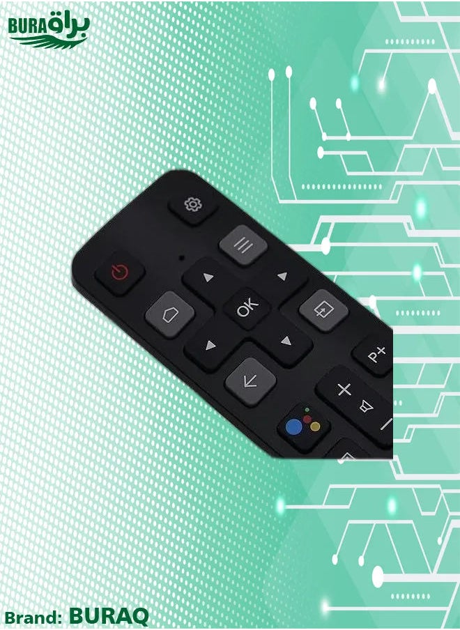 BURAQ - Replacement Universal Remote Control For TCL LED LCD Smart TV Black - Image 1