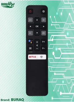 BURAQ Replacement Universal Remote Control For TCL LED LCD Smart TV Black  - Image 4