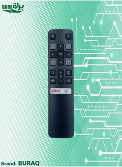 BURAQ Replacement Universal Remote Control For TCL LED LCD Smart TV Black  - Image 3