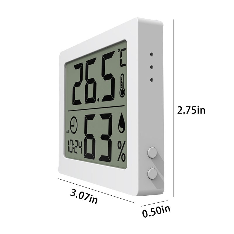 Indoor Digital Thermo-Hygrometer Sensor Baby Room Climate Monitor - Image 3