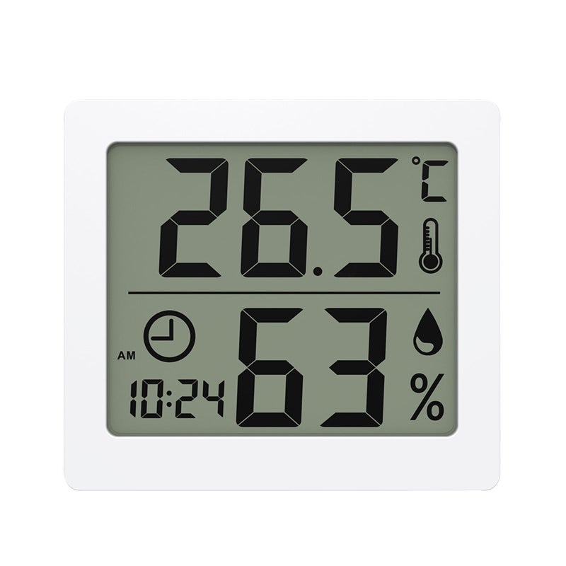 Indoor Digital Thermo-Hygrometer Sensor Baby Room Climate Monitor - Image 2