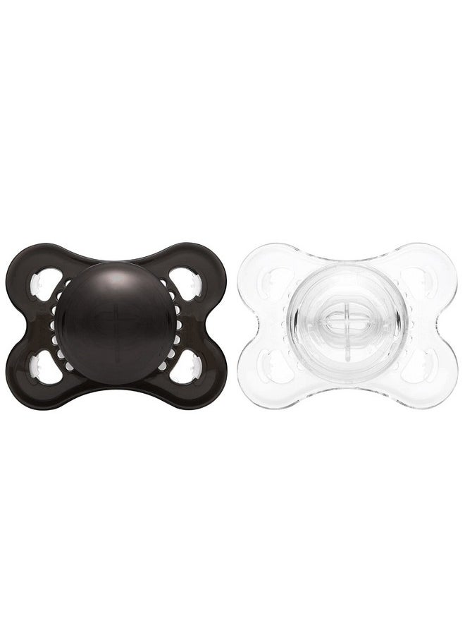 Littleforbig Bigshield Generation3 Big Sized Pacifier Candy Gloss 2 Paci Pack Black And Crystal  - Image 2